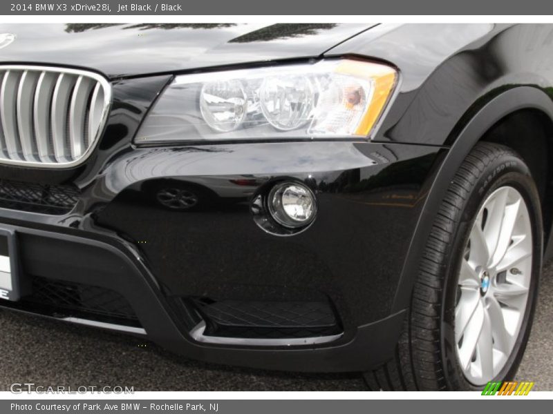Jet Black / Black 2014 BMW X3 xDrive28i