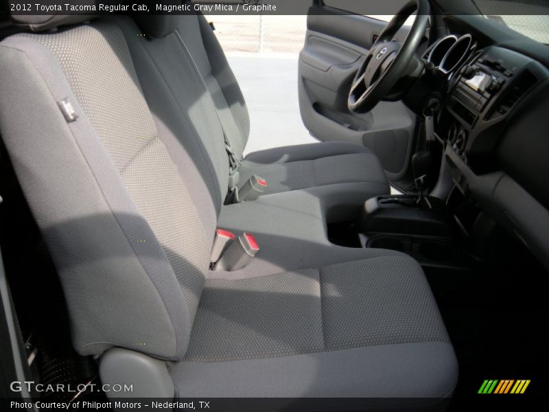 Magnetic Gray Mica / Graphite 2012 Toyota Tacoma Regular Cab