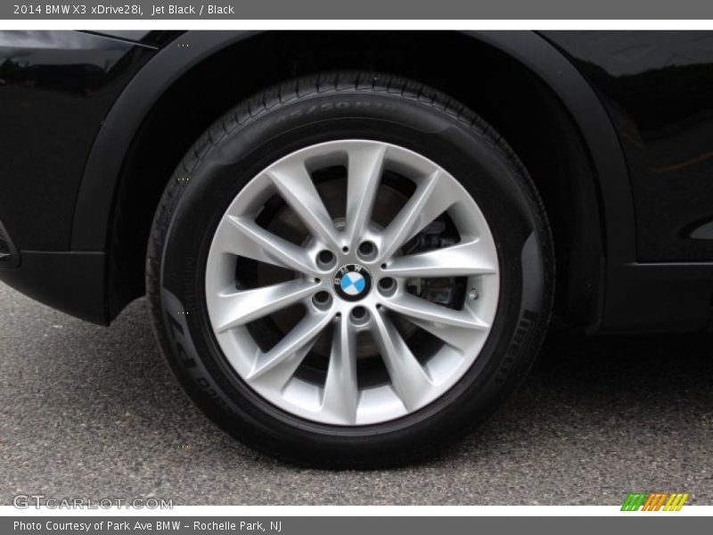 Jet Black / Black 2014 BMW X3 xDrive28i