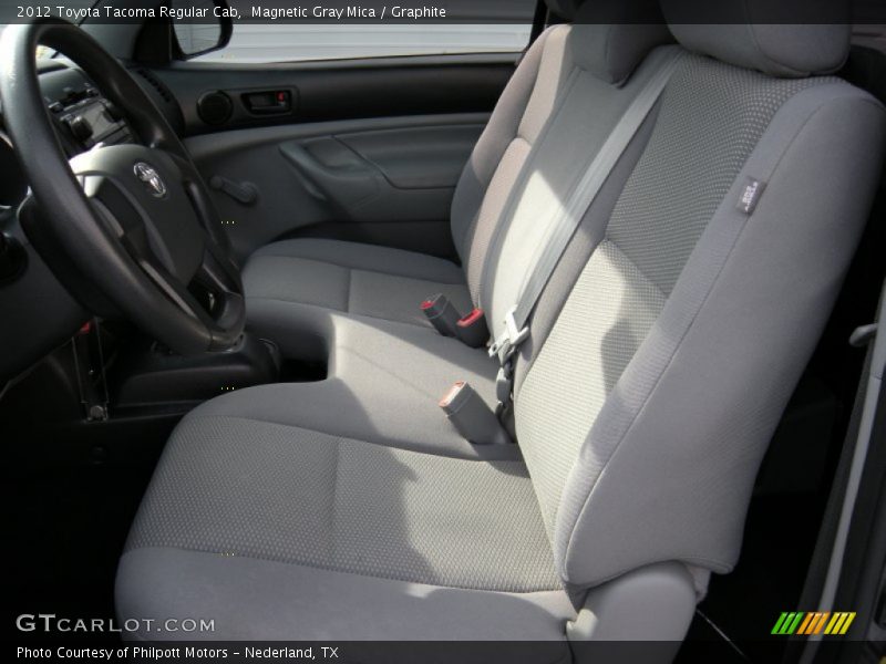 Magnetic Gray Mica / Graphite 2012 Toyota Tacoma Regular Cab