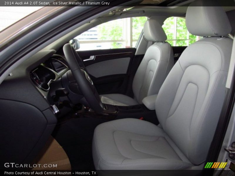 Ice Silver Metallic / Titanium Grey 2014 Audi A4 2.0T Sedan