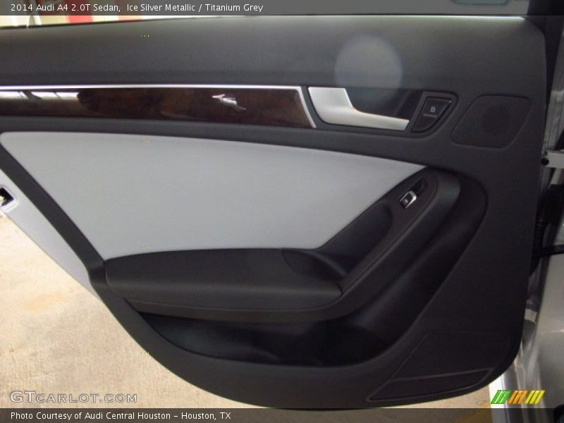 Ice Silver Metallic / Titanium Grey 2014 Audi A4 2.0T Sedan