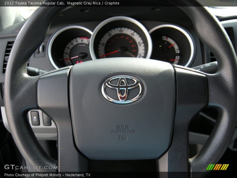 Magnetic Gray Mica / Graphite 2012 Toyota Tacoma Regular Cab