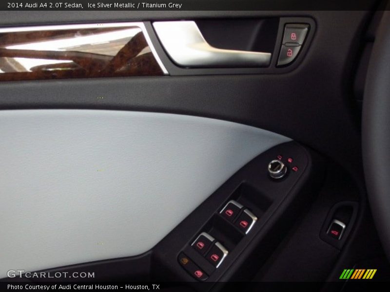 Ice Silver Metallic / Titanium Grey 2014 Audi A4 2.0T Sedan
