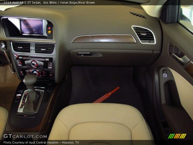 Ibis White / Velvet Beige/Moor Brown 2014 Audi A4 2.0T Sedan