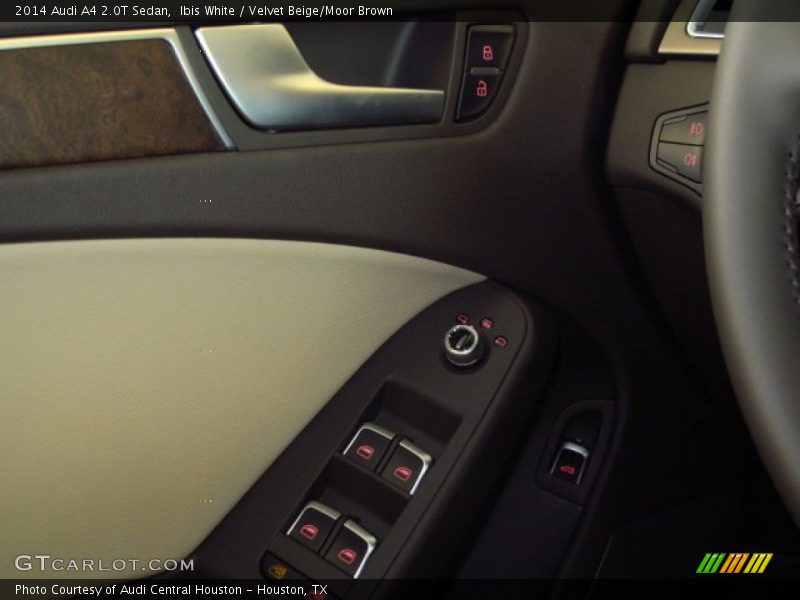 Ibis White / Velvet Beige/Moor Brown 2014 Audi A4 2.0T Sedan