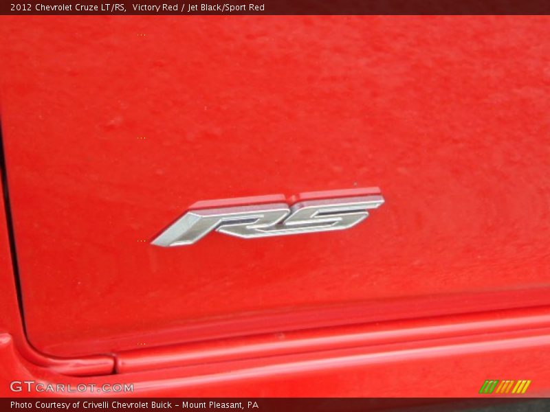 Victory Red / Jet Black/Sport Red 2012 Chevrolet Cruze LT/RS