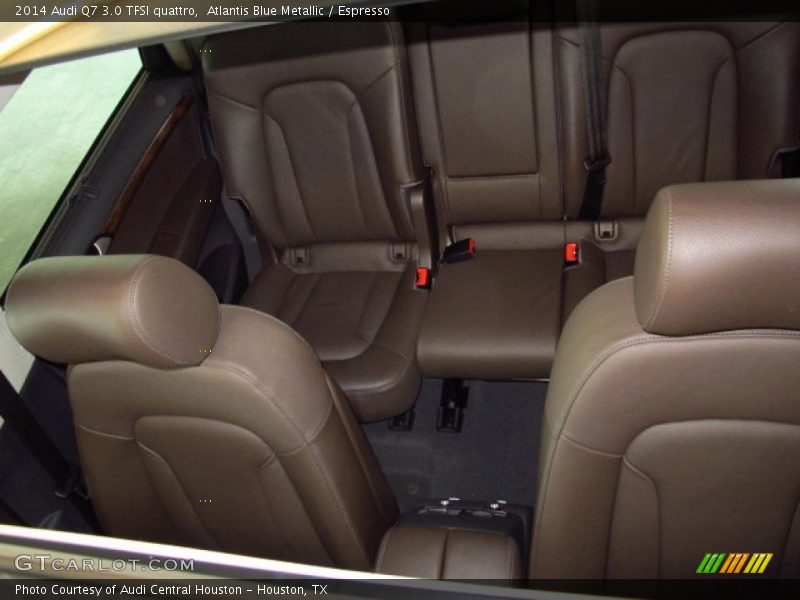 Atlantis Blue Metallic / Espresso 2014 Audi Q7 3.0 TFSI quattro