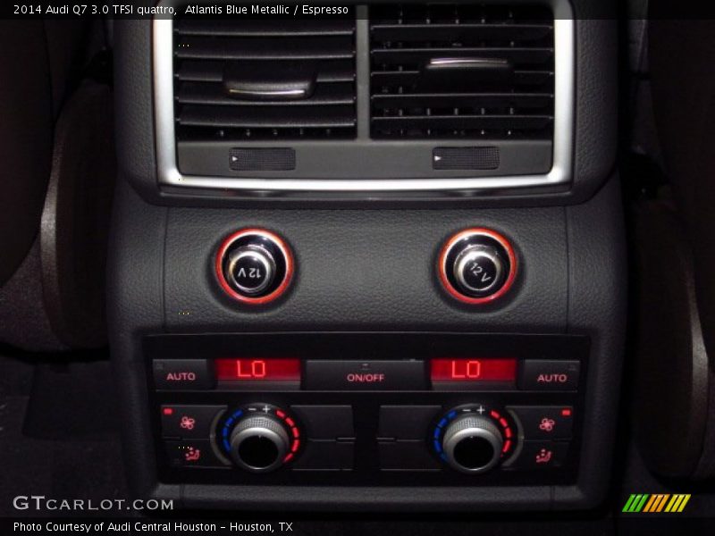 Atlantis Blue Metallic / Espresso 2014 Audi Q7 3.0 TFSI quattro