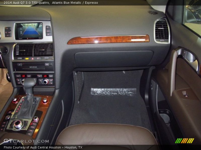 Atlantis Blue Metallic / Espresso 2014 Audi Q7 3.0 TFSI quattro