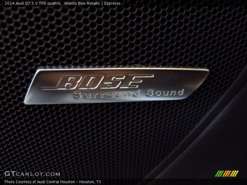 Atlantis Blue Metallic / Espresso 2014 Audi Q7 3.0 TFSI quattro