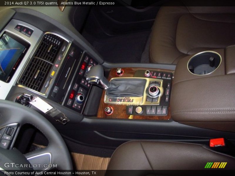 Atlantis Blue Metallic / Espresso 2014 Audi Q7 3.0 TFSI quattro