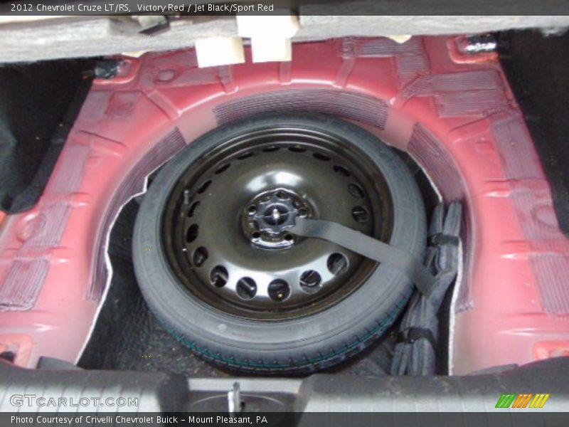 Victory Red / Jet Black/Sport Red 2012 Chevrolet Cruze LT/RS