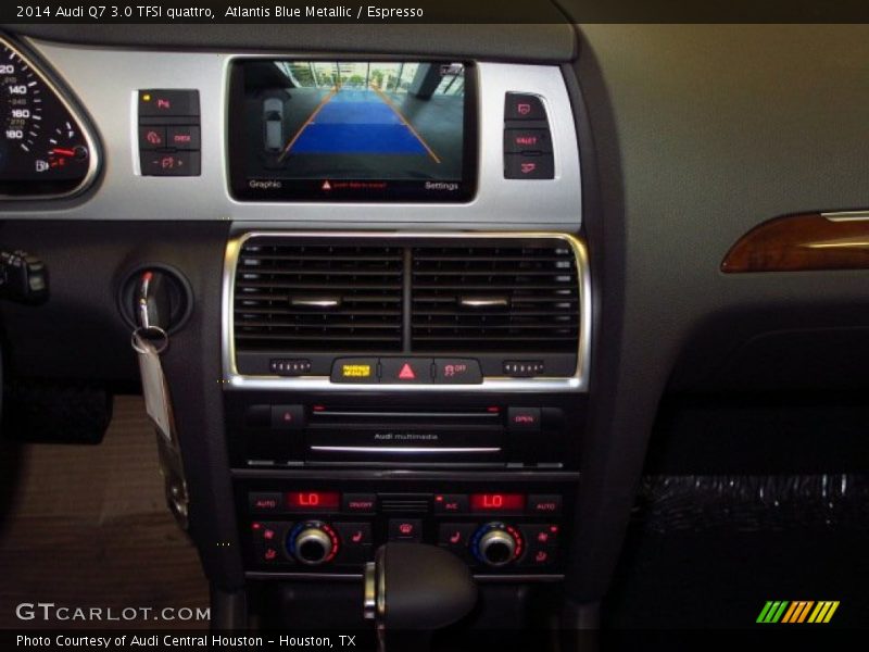 Atlantis Blue Metallic / Espresso 2014 Audi Q7 3.0 TFSI quattro