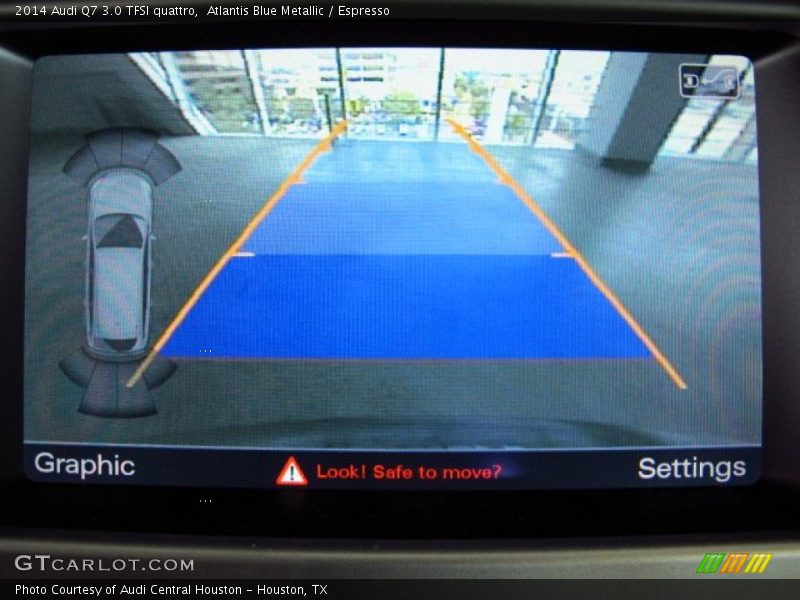 Atlantis Blue Metallic / Espresso 2014 Audi Q7 3.0 TFSI quattro