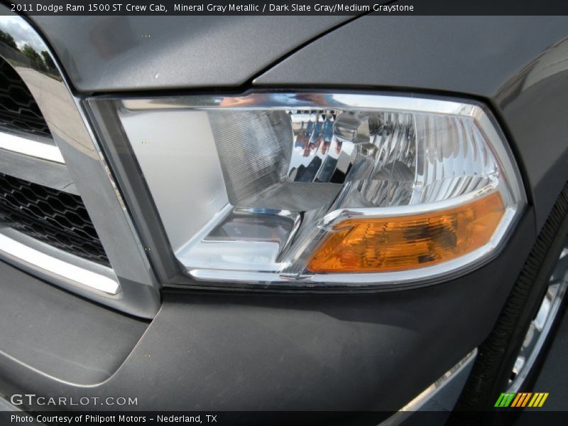 Mineral Gray Metallic / Dark Slate Gray/Medium Graystone 2011 Dodge Ram 1500 ST Crew Cab