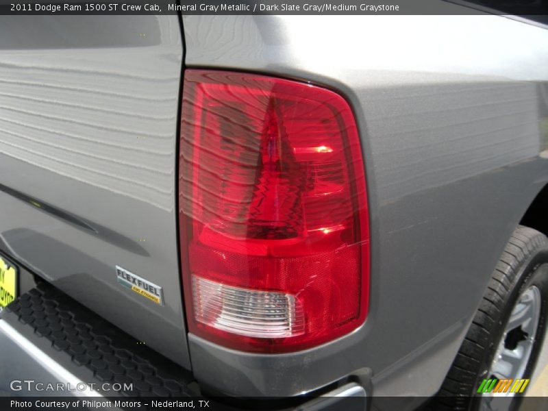 Mineral Gray Metallic / Dark Slate Gray/Medium Graystone 2011 Dodge Ram 1500 ST Crew Cab