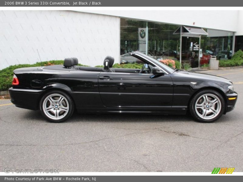 Jet Black / Black 2006 BMW 3 Series 330i Convertible