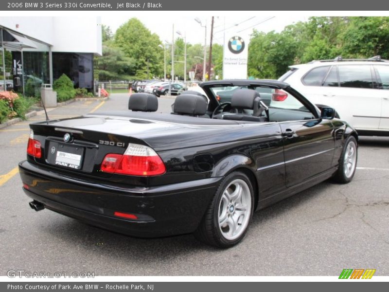 Jet Black / Black 2006 BMW 3 Series 330i Convertible