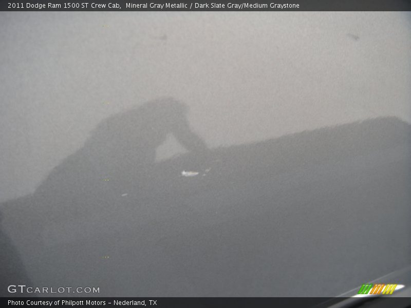 Mineral Gray Metallic / Dark Slate Gray/Medium Graystone 2011 Dodge Ram 1500 ST Crew Cab