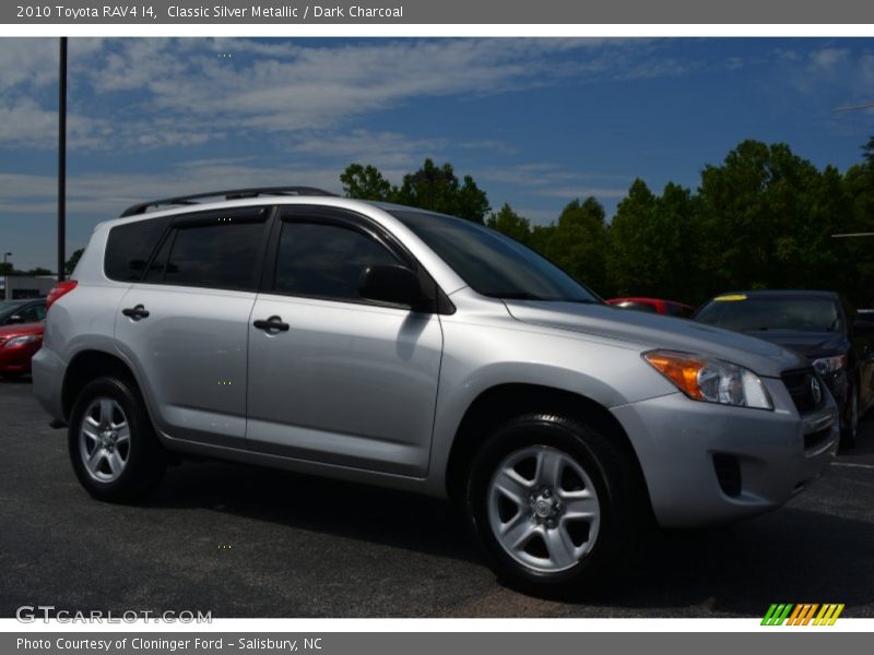 Classic Silver Metallic / Dark Charcoal 2010 Toyota RAV4 I4