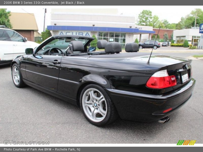 Jet Black / Black 2006 BMW 3 Series 330i Convertible
