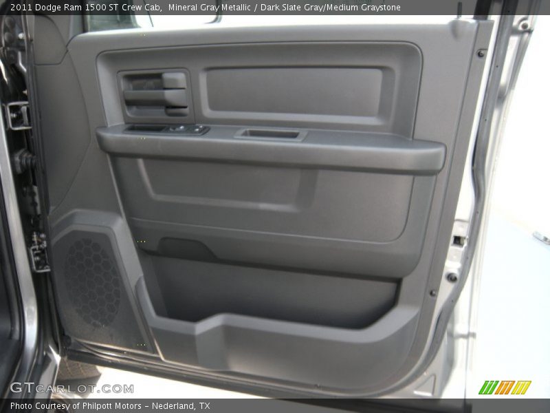Mineral Gray Metallic / Dark Slate Gray/Medium Graystone 2011 Dodge Ram 1500 ST Crew Cab
