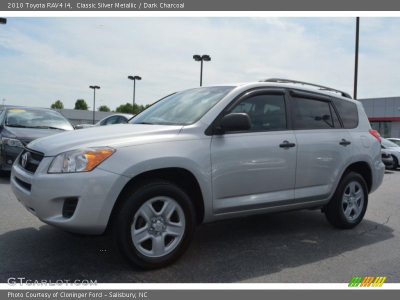 Classic Silver Metallic / Dark Charcoal 2010 Toyota RAV4 I4
