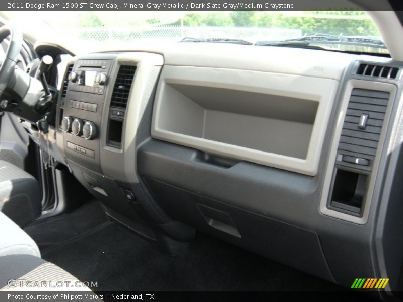 Mineral Gray Metallic / Dark Slate Gray/Medium Graystone 2011 Dodge Ram 1500 ST Crew Cab