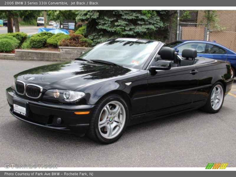 Jet Black / Black 2006 BMW 3 Series 330i Convertible