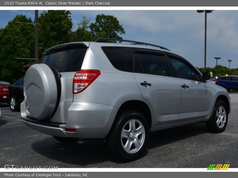 Classic Silver Metallic / Dark Charcoal 2010 Toyota RAV4 I4