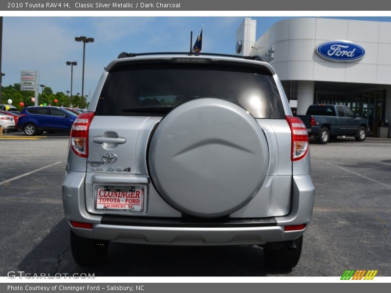 Classic Silver Metallic / Dark Charcoal 2010 Toyota RAV4 I4