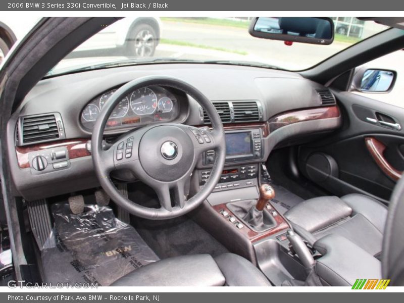 Jet Black / Black 2006 BMW 3 Series 330i Convertible