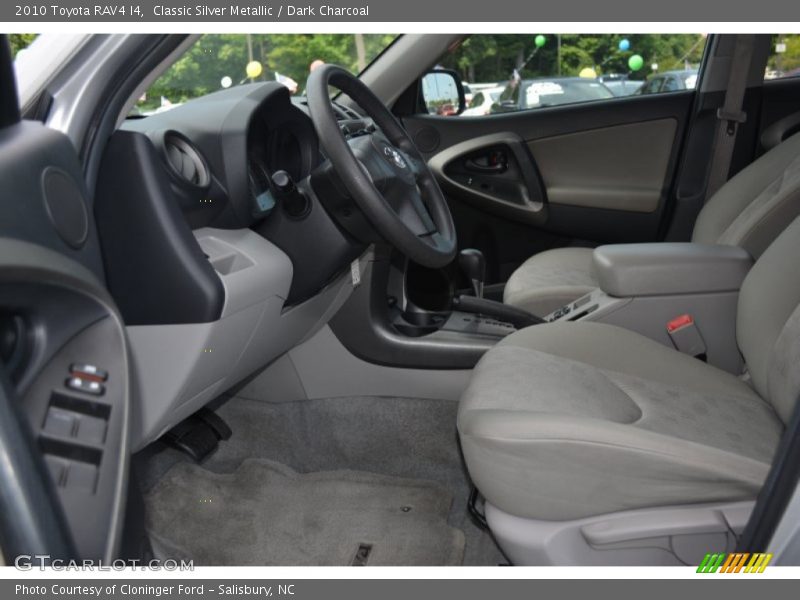 Classic Silver Metallic / Dark Charcoal 2010 Toyota RAV4 I4