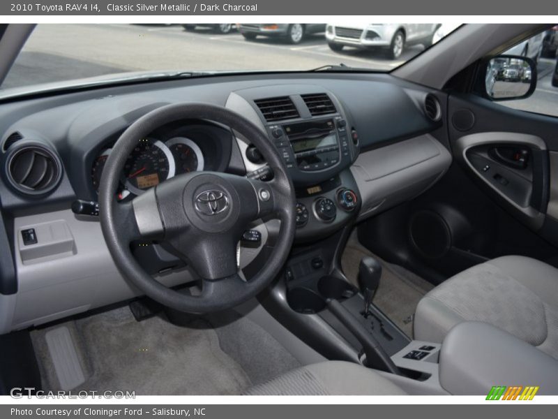 Classic Silver Metallic / Dark Charcoal 2010 Toyota RAV4 I4