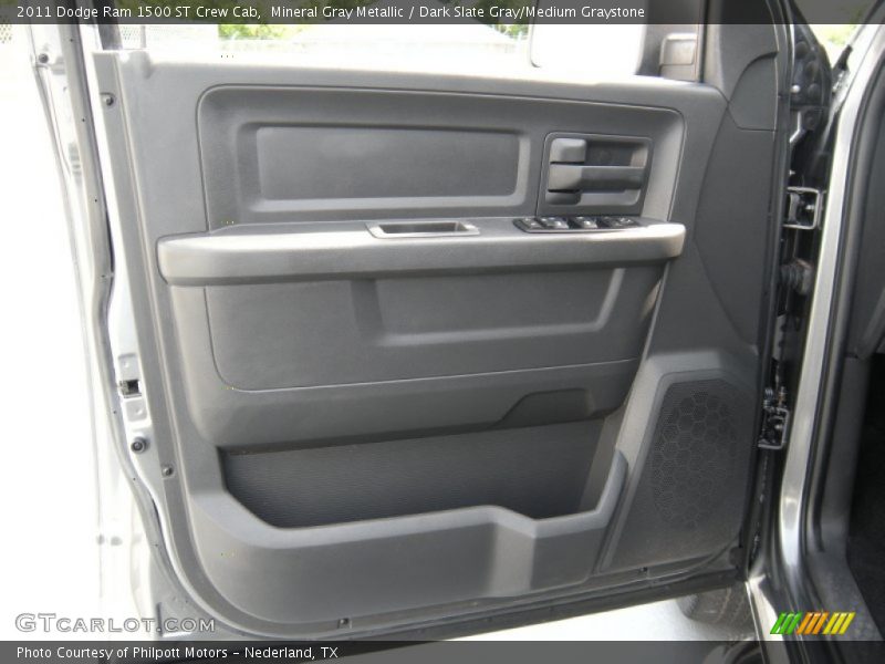 Mineral Gray Metallic / Dark Slate Gray/Medium Graystone 2011 Dodge Ram 1500 ST Crew Cab