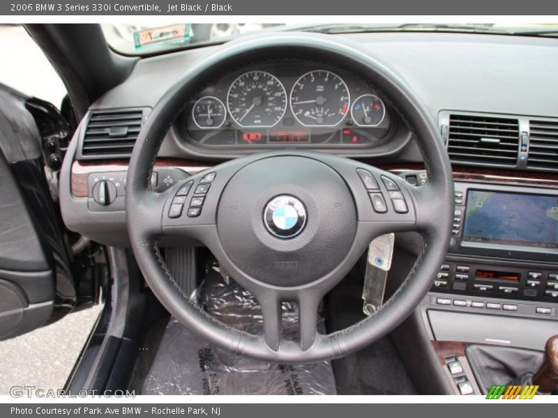 Jet Black / Black 2006 BMW 3 Series 330i Convertible
