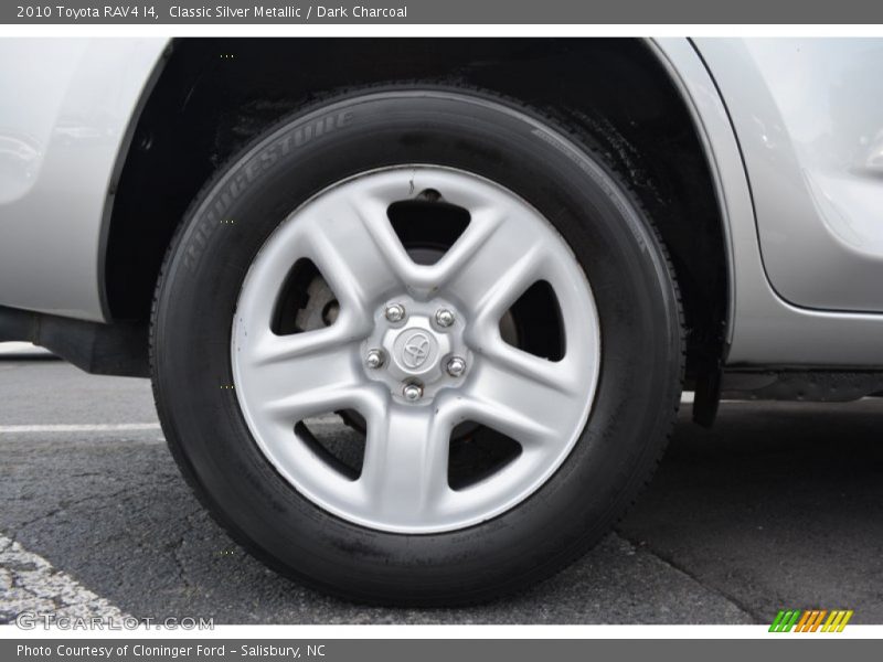 Classic Silver Metallic / Dark Charcoal 2010 Toyota RAV4 I4