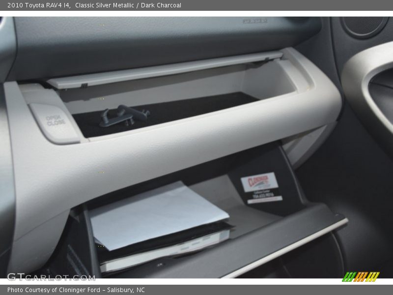 Classic Silver Metallic / Dark Charcoal 2010 Toyota RAV4 I4