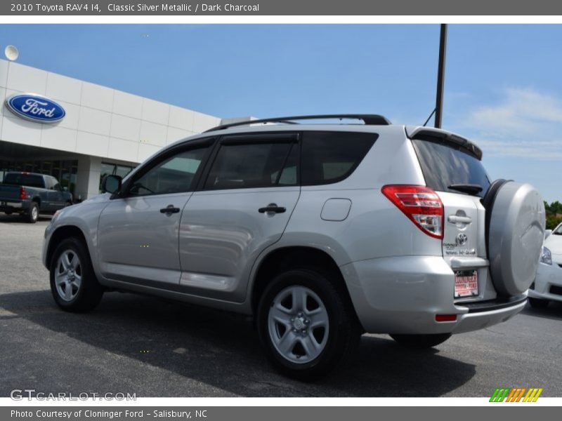 Classic Silver Metallic / Dark Charcoal 2010 Toyota RAV4 I4