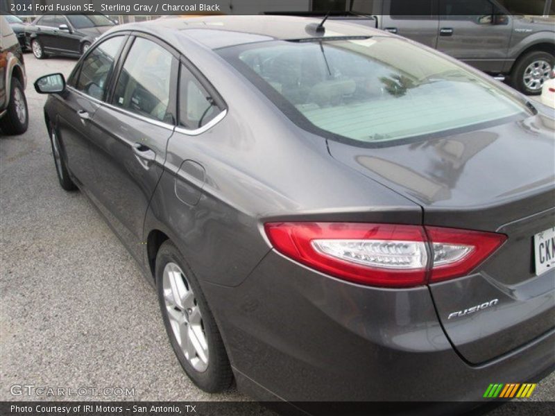 Sterling Gray / Charcoal Black 2014 Ford Fusion SE