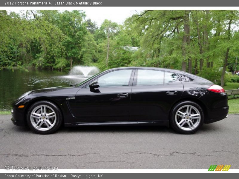 Basalt Black Metallic / Black 2012 Porsche Panamera 4