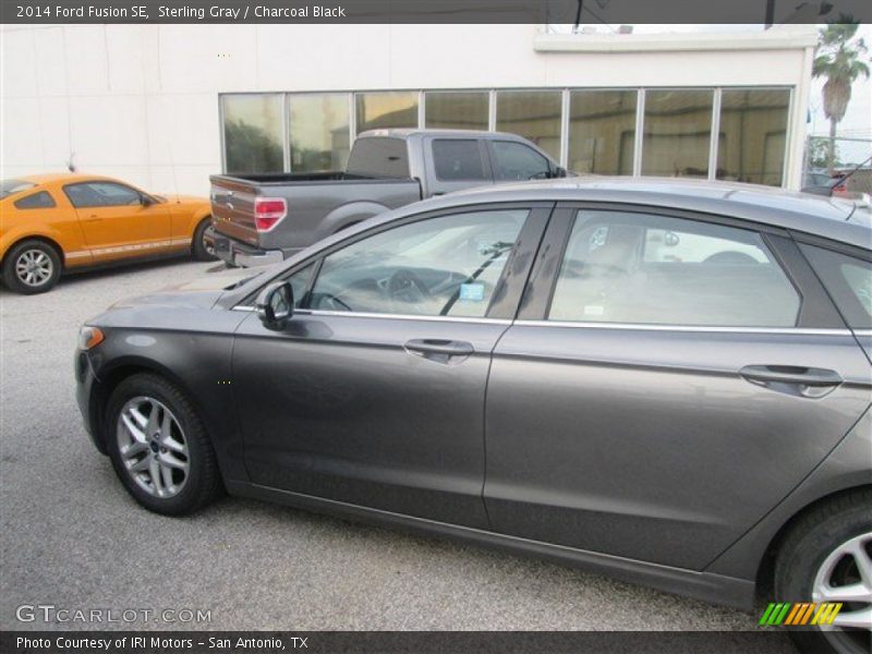 Sterling Gray / Charcoal Black 2014 Ford Fusion SE