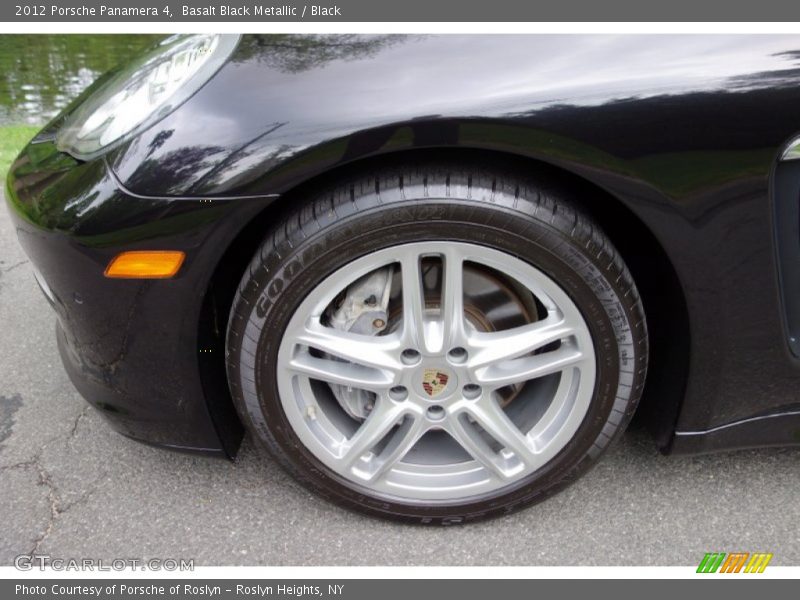 Basalt Black Metallic / Black 2012 Porsche Panamera 4