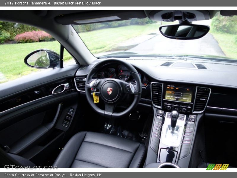 Basalt Black Metallic / Black 2012 Porsche Panamera 4