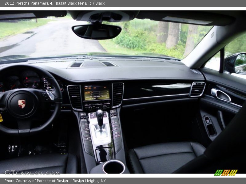Basalt Black Metallic / Black 2012 Porsche Panamera 4