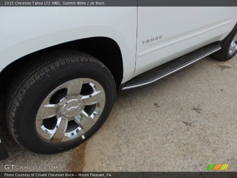 Summit White / Jet Black 2015 Chevrolet Tahoe LTZ 4WD