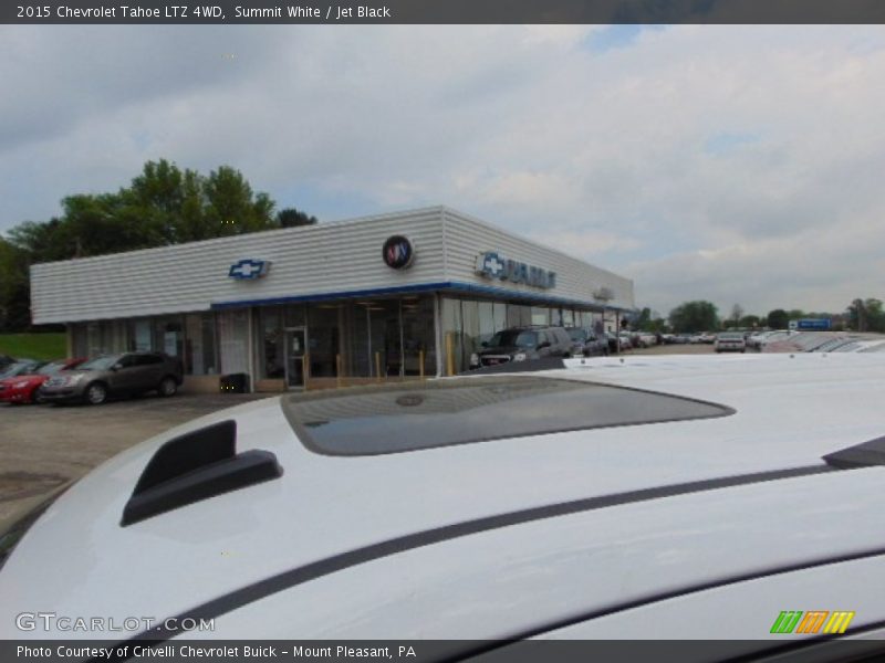 Summit White / Jet Black 2015 Chevrolet Tahoe LTZ 4WD