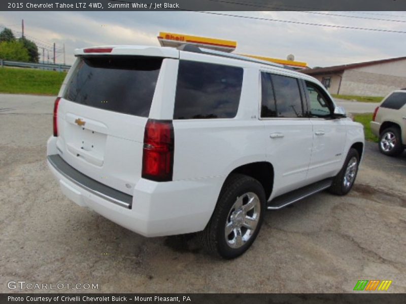 Summit White / Jet Black 2015 Chevrolet Tahoe LTZ 4WD