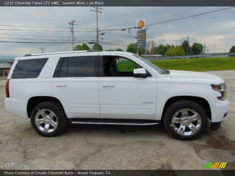 Summit White / Jet Black 2015 Chevrolet Tahoe LTZ 4WD